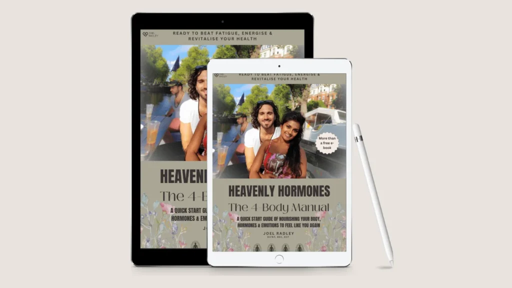 joel radley nutrition e book heavenly hormones the 4 body manual